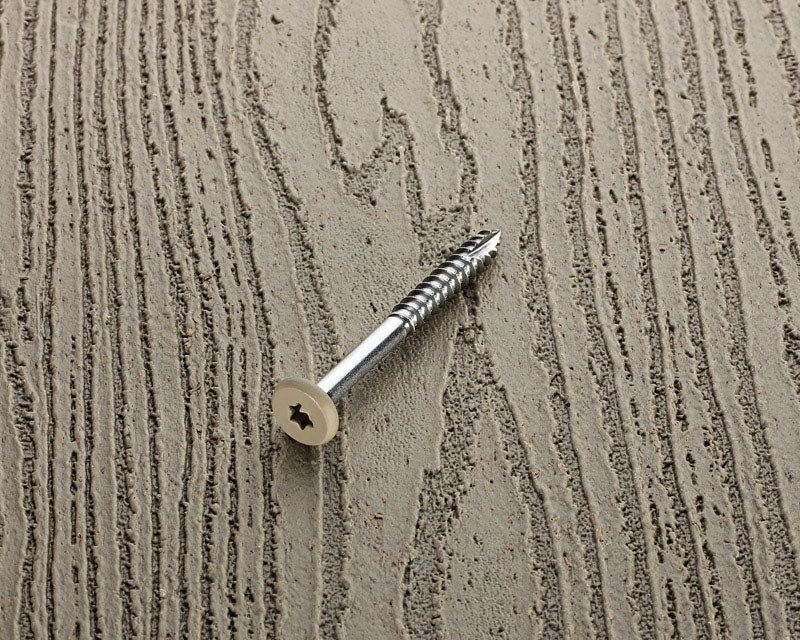 Starborn Deckfast No. 9 X 1-7/8 in. L Warm Gray Star Pan Head Fascia Screws 100 pk