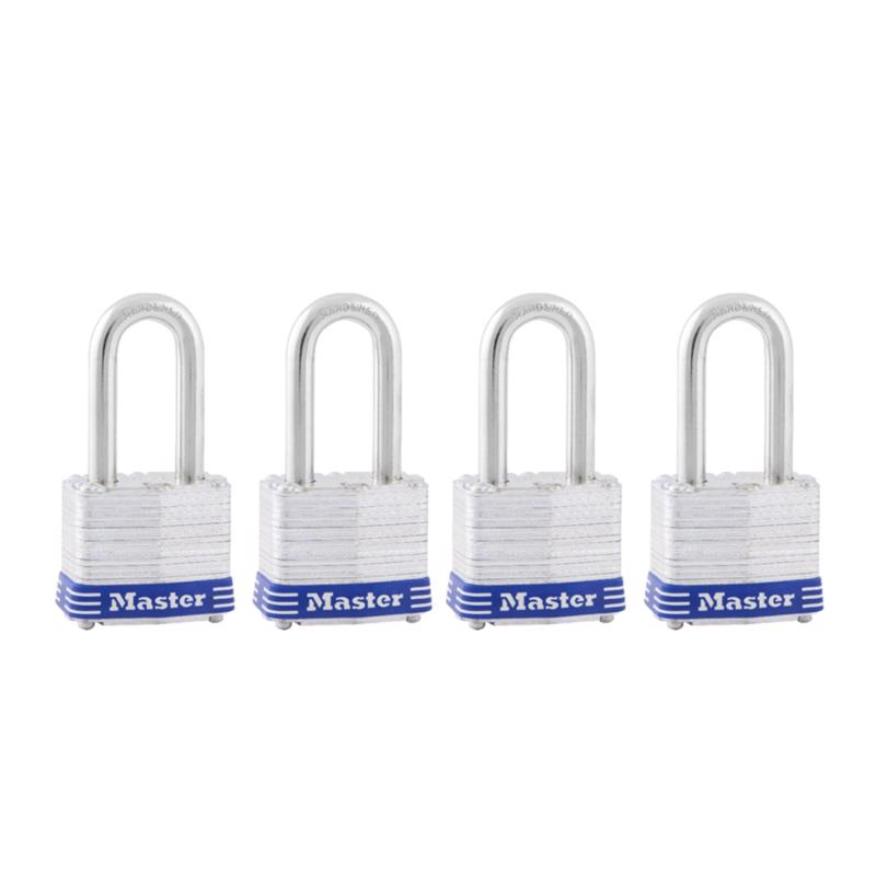 Master Lock 1-9/16 in. W Steel Pin Tumbler Padlock Keyed Alike