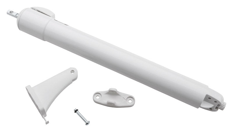 National Hardware White Metal/Plastic Screen/Storm Door Closer