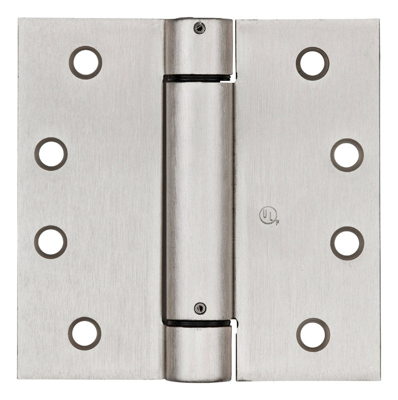 National Hardware 4 in. L Satin Nickel Spring Hinge 1 pk