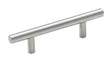 Amerock Bar Pull 3 in. Sterling Nickel Silver 1 pk