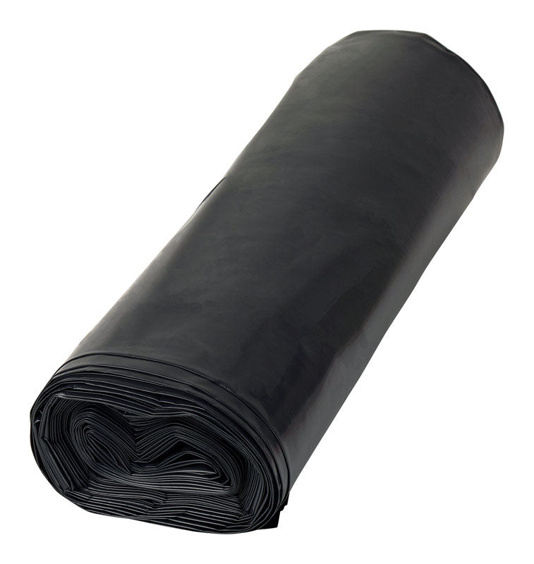 Frost King Plastic Sheeting 4 mil X 10 W X 25 ft. L Plastic Black