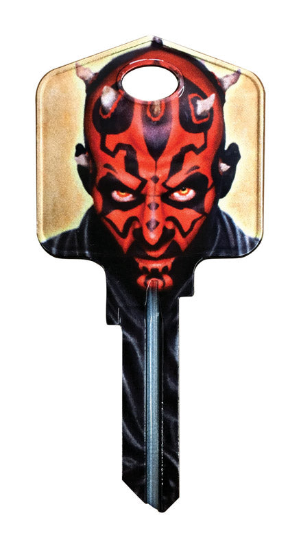 Hillman Star Wars Darth Maul House/Padlock Universal Key Blank Single