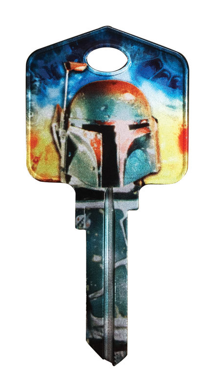 Hillman Star Wars Boba Fett House/Padlock Universal Key Blank Single