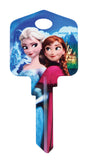 Hillman Disney Frozen House/Padlock Universal Key Blank Single