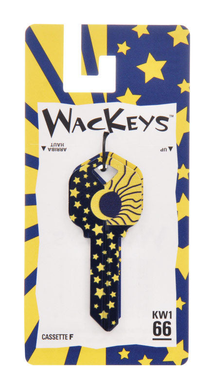 Hillman Wackey Sun & Moon House/Office Universal Key Blank Single