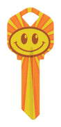 Hillman Wackey Smiley Face House/Office Universal Key Blank Single