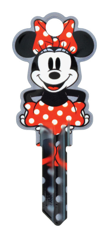 Hillman Disney Minnie House/Padlock Universal Key Blank Double