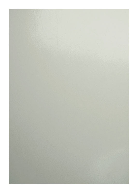 Sequentia 96 in. H X 48 in. W Smooth White Fiberglass Panel