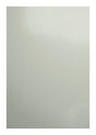 Sequentia 96 in. H X 48 in. W Smooth White Fiberglass Panel