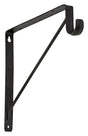 National Hardware Bronze Steel Shelf/Rod Bracket 32 Ga. 12-7/16 in. L 125 lb