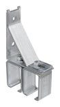 National Hardware Galvanized Silver Steel Double Box Rail Bracket 1 pk