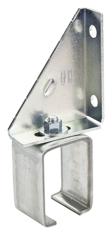 National Hardware Galvanized Steel Box Rail Bracket 1 pk
