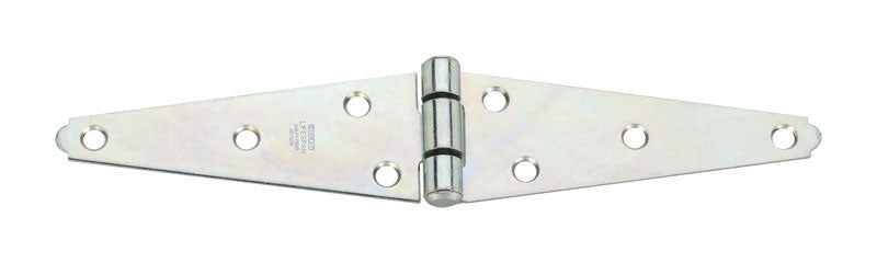 National Hardware 5 in. L Zinc-Plated Heavy Strap Hinge 1 pk