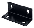 National Hardware 3 in. H X 6.6 in. W X 0.25 in. D Black Structural Steel Inside/Outside Wide Corner