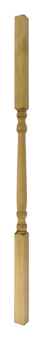 Suntrellis 36 in. H X 2 in. W X 2 in. L Wood Colonial Spindle