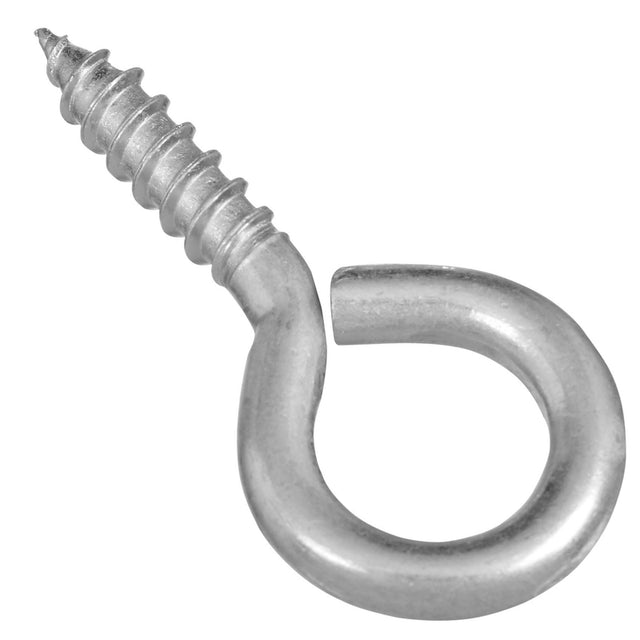 National Hardware 0.22 in. D X 2.19 in. L Zinc-Plated Steel Screw Eye 65 lb. cap. 1 pk
