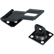 National Hardware Aluminum/Steel 4-1/2 in. L Swivel Staple Safety Hasp 1 pk