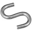 National Hardware Zinc-Plated Silver Steel 1-1/2 in. L S-Hook 40 lb 1 pk