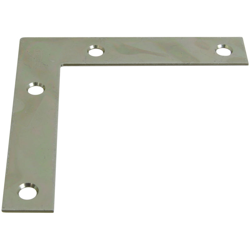 National Hardware 4 in. H X 0.75 in. W X 0.07 in. D Zinc-Plated Steel Flat Corner Brace