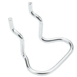 National Hardware Zinc Plated Silver Steel Tool Holder Peg Hooks 4 pk