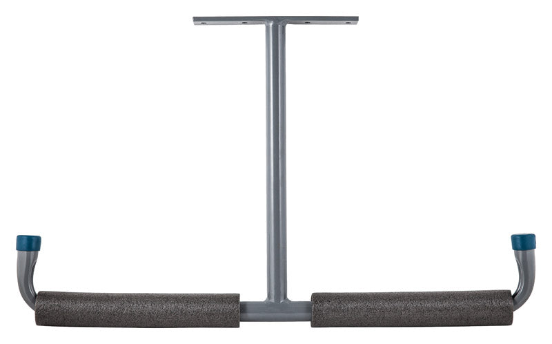 National Hardware 22 in. L Powder Coated Gray Steel Overhead Storage Hanger 50 lb. cap. 1 pk