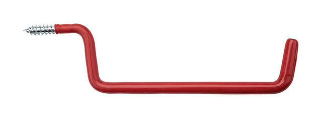 National Hardware 6 in. L Vinyl Coated Red Steel Ladder Hook 20 lb. cap. 2 pk