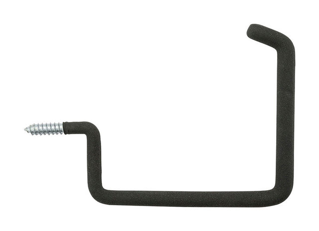 National Hardware 9.38 in. L Vinyl Coated Black Steel Large Storage Hook 50 lb. cap. 1 pk