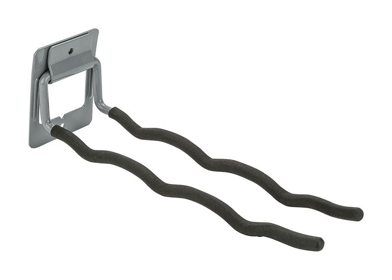 National Hardware 12.4 in. L Powder Coated Gray Steel Large Flip-Up Tool Hook 20 lb. cap. 1 pk
