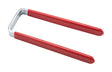 National Hardware 5-11/16 in. L Vinyl Coated Red Steel Tool Hook 10 lb. cap. 1 pk