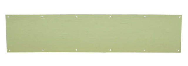 Ives 8 in. H X 34 in. L Anodized Brass Kickplate