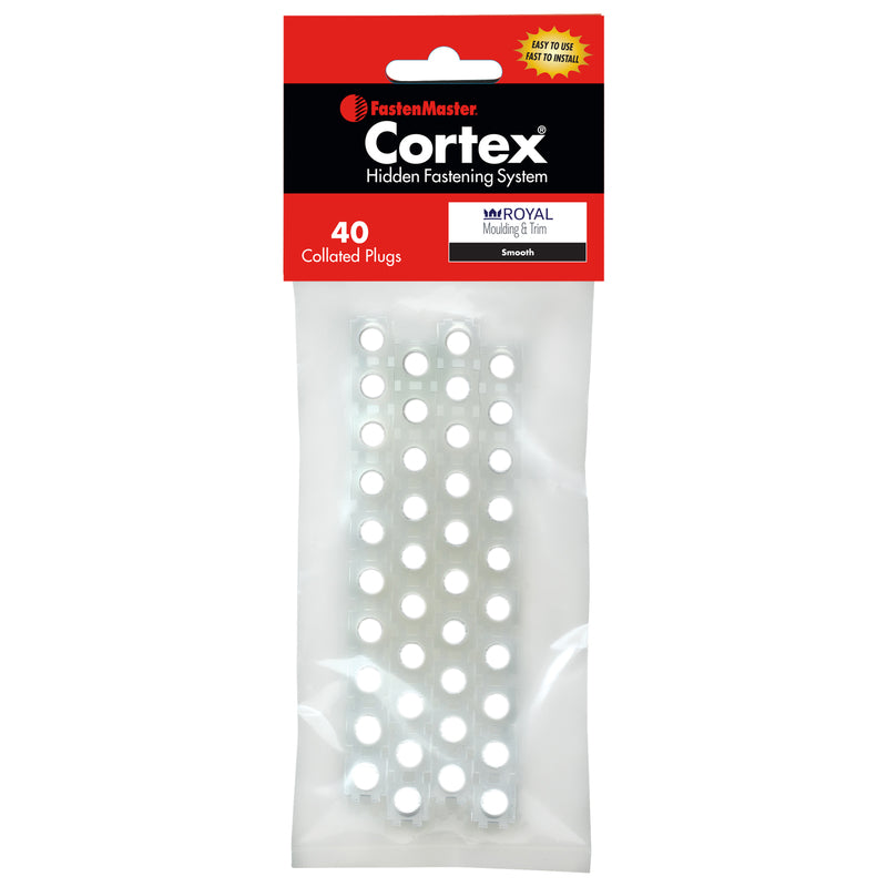 FastenMaster Cortex No. 9 X 1/4 in. L Star Trim Head Plugs 40 pk
