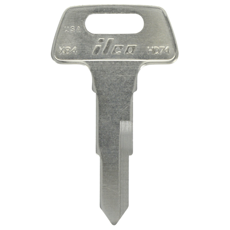 Hillman KeyKrafter Motorcycle Key Blank 2036 HD74 Double For Honda