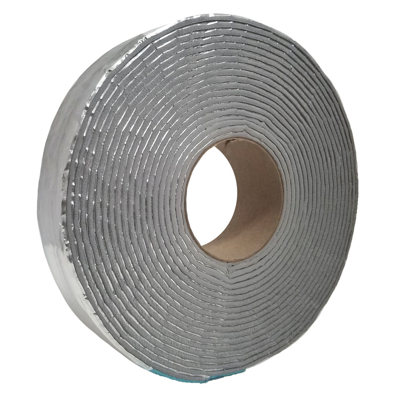Frost King 2 in. W X 30 ft. L 2.0 Reflective Fiberglass Pipe Insulation Wrap Roll 5 sq ft