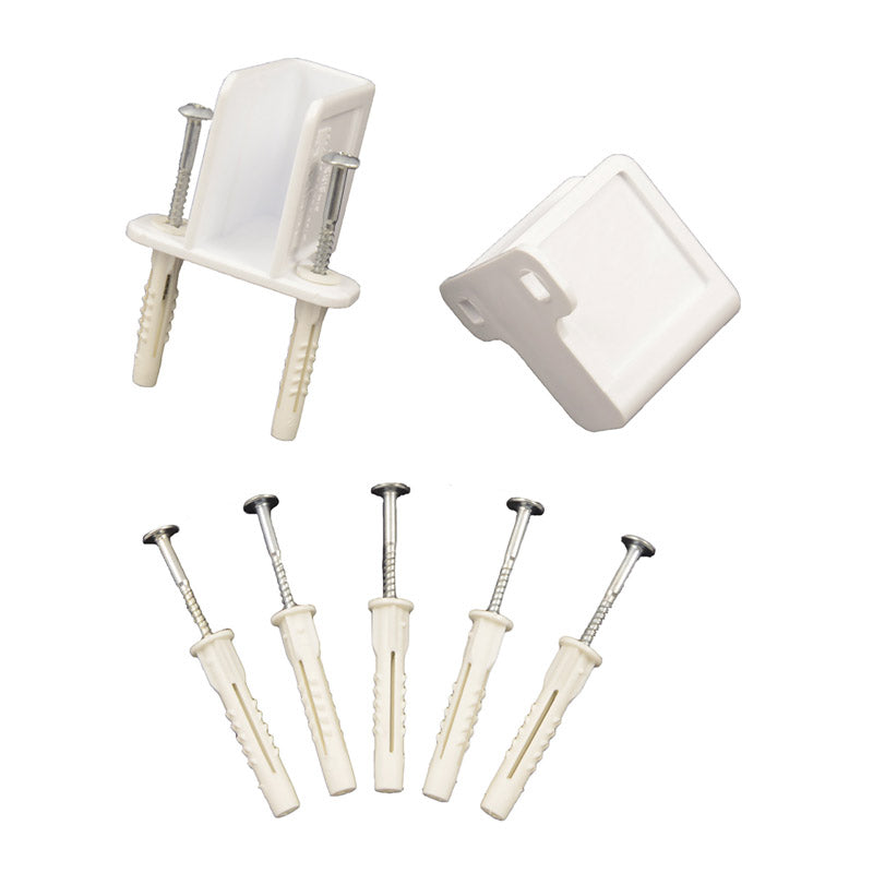 Organized Living Plastic/Steel Sidewall Bracket