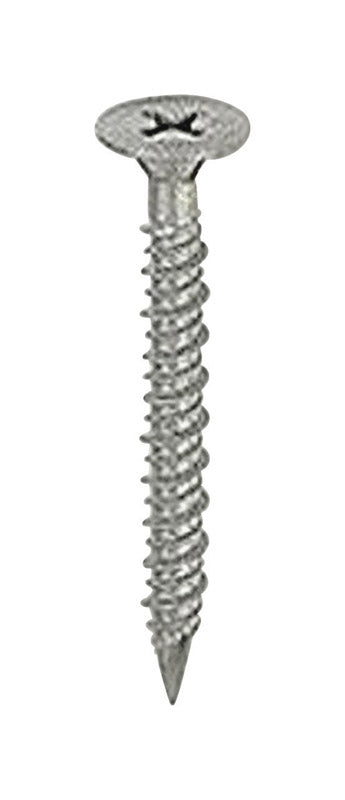 Stallion No. 8 X 1-5/8 in. L Phillips Cement Board Screws 5 lb