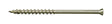 Stallion No. 8 X 3 in. L Square Trim Screws 1 lb