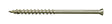 Stallion No. 8 X 3 in. L Square Trim Screws 5 lb