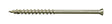 Stallion No. 7 X 2-1/4 in. L Square Screws 1 lb
