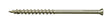 Stallion No. 7 X 1-5/8 in. L Square Screws 1 lb