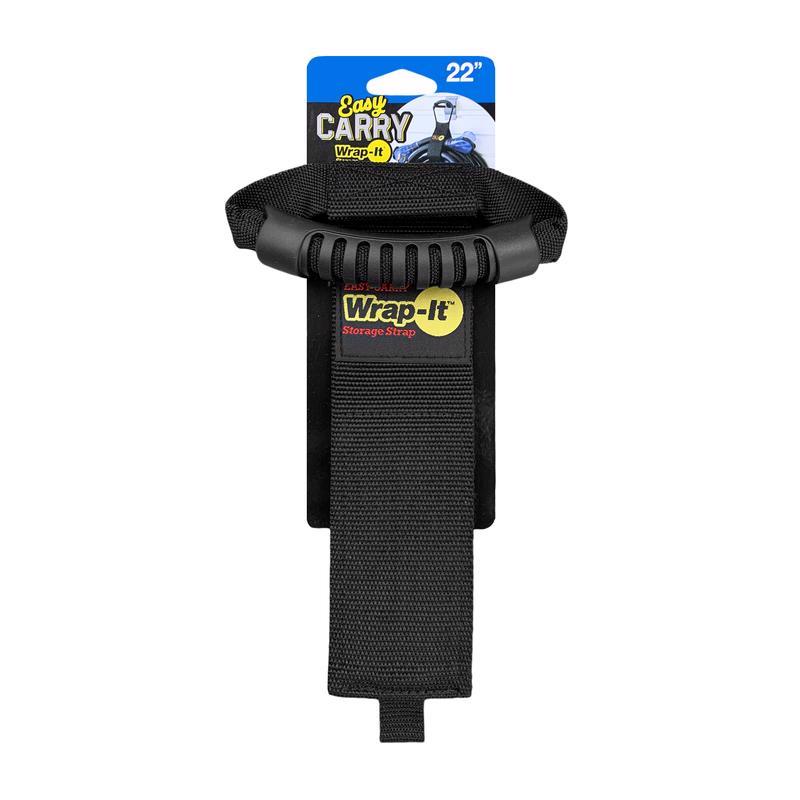 Wrap-It Easy Carry 2.5 in. W X 22 in. L Black Storage Straps 50 lb 1 pk