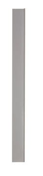M-D 0.13 in. H X 48 in. L Prefinished Silver Vinyl Wall Base