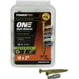 HILLMAN POWERPRO ONE No. 10 X 2 in. L Star Flat Head Multi-Material Screw 1 lb 95 pk