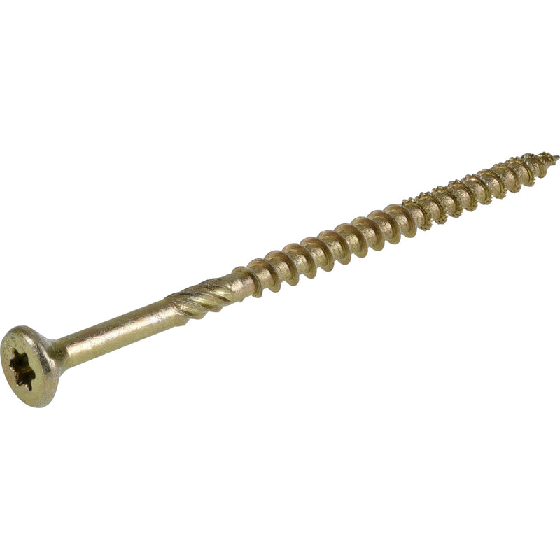Hillman Power Pro No. 10 X 3-1/2 in. L Star Wood Screws 25 pk