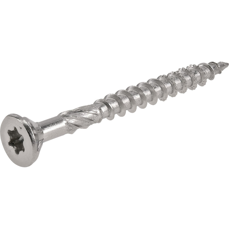 Hillman Power Pro No. 8 X 1-3/4 in. L Star Flat Head Exterior Deck Screws 1 lb