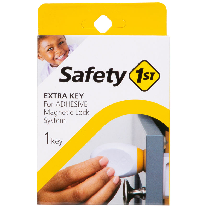 Safety 1st White Metal Magnetic Cabinet Locks 1 pk