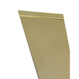 K&S 0.032 in. X 4 in. W X 10 in. L Mill Brass Sheet Metal