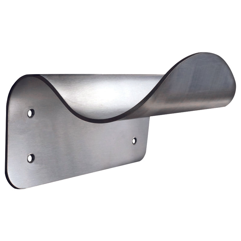 DoorWave 6-3/8 in. L Silver Stainless Steel Hands-Free Door Pull