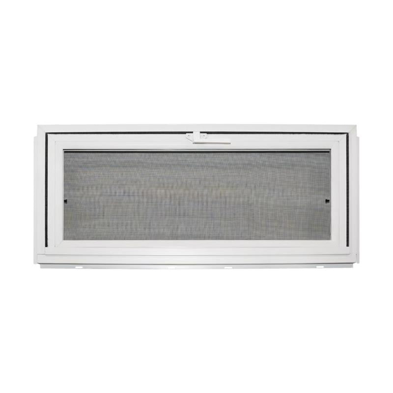 Duo-Corp Competitor White Glass/Vinyl Window 18 in. H X 2.125 in. W X 31.75 in. L 1 pk