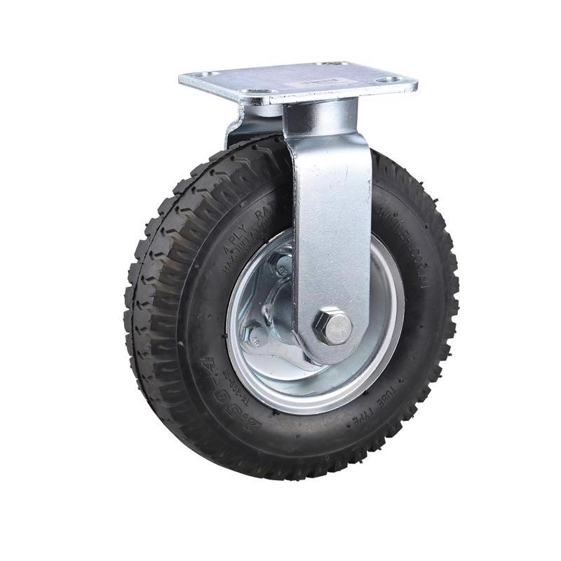 Projex 8 in. D Rubber Pneumatic Caster 220 lb 1 pk